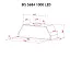 Вытяжка полновстраиваемая PERFELLI BIS 5684 WH 1000 LED - миниатюра 10