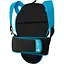 Защита спины детская Cairn Pro Impakt D3O Jr 2021 12 Чорний-Блакитний - миниатюра 2