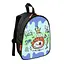 Рюкзак детский Лабубу/Labubu школьный/городской 34х27х13 см для девочки/мальчика (02786) - миниатюра 1