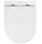 Унитаз подвесной безободковый Kroner Harz WHI493736 RIMLESS с сиденьем Slim Duroplast / Soft-close / Quick relase (KH493736WHIR) (CV029609) - миниатюра 7