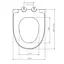 Сидіння для унітазу NKP Style 0408 Soft Close+Quick Release дюропласт 30412 - мініатюра 8