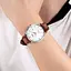 Наручные часы мужские 1801LSIBN Silver-White Brown Leather Skmei acs0030586 - миниатюра 3