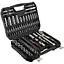 Neo Tools Набор инструментов, Набор торцевых головок, 94шт, 1/2", 1/4", CrV, кейс - миниатюра 1