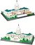 Конструктор архітектура  Wange  Капітолій Вашингтон США United States Capitol модель 3D для дітей та дорослих 1074 деталей - мініатюра 4