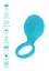 Виброкольцо Toy Joy Happiness Tickle Brush C-Ring 8.2 см голубой - миниатюра 6