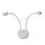 Подсветка светодиодная настенная AL-537/2*3W NW LED WH - миниатюра 2