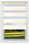 Рулонні штори День-Ніч Бежевий 60*160 - мініатюра 1