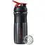 Шейкер спортивний BlenderBottle SportMixer Flip 28oz/820 мл Black/Red (SM 28oz Black/Red) - мініатюра 1
