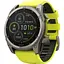 Спортивний годинник Garmin Fenix 8 51mm Solar Sapphire Titanium w. Amp Yellow/Graphite Silicone Band (010-02907-20/21) - мініатюра 1