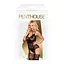 Бодистокинг с кружевным узором HOTTIE черный Penthouse s/l - миниатюра 3