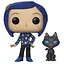 Фигурка Funko Pop Коралина в стране кошмаров Коралина с Котом Бадди Cor aline 10 см Cartoon K KCB 422 - миниатюра 2