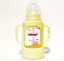 Бутылочка стеклянная 99396 Bimbo, 120мл, 1шт в коробке (6900067438416) Жёлтый - миниатюра 2