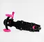 Детский самокат 5 в 1 Best Scooter L-S96302 розовый - миниатюра 3