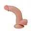 Фалоімітатор LoveToy Sliding-Skin Dual Layer Dong 20 см тілесний - мініатюра 7