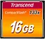 Карта памяти Transcend 16GB Compact Flash CF 133X (TS16GCF133) - миниатюра 1