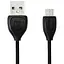 MicroUSB кабель Remax Lesu RC-050m чорний - мініатюра 1