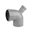 Колено TA Sewage 110x90° с отводом 50х67° SD00051467 - миниатюра 1