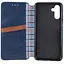Чохол-книжка шкіряний Getman Cubic (PU) для Samsung Galaxy A24 4G Синій - мініатюра 3