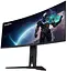 Монитор 34" Gigabyte AORUS MO34WQC2 Curved UWQHD OLED 240Hz (MO34WQC2) - миниатюра 2