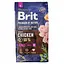 Сухой корм для взрослых собак мелких пород Brit Premium Adult S 8 кг (курица) (весом до 10 кг) - миниатюра 4