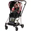 Люлька Cybex Mios Lux R Spring Blossom Dark + Комплект текстиля для прогулочного блока Cybex Mios Spring Blossom Dark + Шасси для коляски Cybex Mios LS RBA Matt Black - мініатюра 8