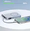 Магнитный павербанк Ugreen PB594 с беспроводной MagSafe зарядкой голубой 30W 10000 мАч - миниатюра 7