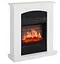 Электрокамин ArtiFlame Collins AF18B белый - миниатюра 2