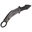 Ніж із фіксованим клинком SOG Phantom Edge 4.75 Чорний-Сірий - мініатюра 3
