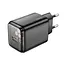 Сетевое зарядное устройство Hoco N54 Monsoon PD45W USB-C EU черный - миниатюра 1