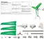 Модель вітрогенератора 4М Green Science 00-03378 Набір для досліджень - мініатюра 5