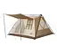 Чотиримісний намет з навісом Naturehike CNH22ZP029 (Світло-коричневий) - мініатюра 1