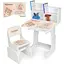 Дитяча парта Bambi N 2071-26-1 висота 3 положення, зі стільчиком - мініатюра 1