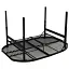 Стіл Bo-Camp Northgate Oval Black Grey 120 x 80 см (1404187) - мініатюра 3