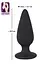 Анальна пробка Orion Black Velvets Heavy Plug Medium 8.9 см (чорний) - мініатюра 14