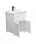 Тумба Мойдодир City White 60 з умивальником Vivace 60 Білий підлогова Білий - мініатюра 5