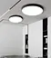 Світильник стельовий накладний Brille LED FLF-83 20W WW BK - мініатюра 6