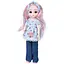 Детская игрушечная кукла Bambi F0322 (Blue) шарнирная, размер 29 см - миниатюра 1