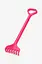 Игрушка грабельки ТехноК Гулливер 1417 Малиновый - миниатюра 1