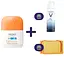 Набір Vichy: сонцезахисний ультралегкий зволожувальний флюїд Capital Soleil UV Aqva SPF 50 50 мл + термальна вода для догляду за шкірою 50 мл + косметичка Vichy 13x21x11 см помаранчева  - мініатюра 1