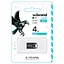 Flash Wibrand USB 2.0 Hawk 4Gb Black - мініатюра 2