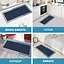 Диатомитовый коврик Aquarius Home для ванной и кухни Суперпоглощающий 50х120 см Графит - миниатюра 7