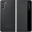 Оригінальний чохол-книжка Samsung для Galaxy S21 Black S-View Clear View Cover Smart EF-ZG991CBEGRU - мініатюра 2
