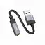 Адаптер переходник Hoco UPA32D USB to Jack 3.5 черный - миниатюра 5