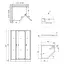 Душевая кабина Qtap Leo CRM10995-AC6 Clear 2020x900x900 мм + поддон Diamond 309912 90x90x12 см с сифоном - миниатюра 11