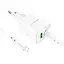 СЗУ Borofone BN7 PD20W+QC3.0 (1USB-A/1C) + кабель Type-C to Lightning White - миниатюра 3