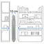 Приставная кроватка Kidwell ALULA Grey - миниатюра 10