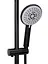 Душова система Rea Verso Black з виливом REA-P9145, Чорний матовий - мініатюра 4