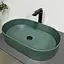 Умивальник VBI Verona 60 emerald matt накладний VBI-011327, Зелений матовий - мініатюра 1