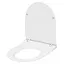 Сиденье для унитаза Cersanit Mille Slim duraplast Soft Close K98-0227, Белый - миниатюра 2