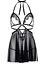 Пеньюар Leg Avenue Lace and mesh babydoll & panty Black L - мініатюра 3